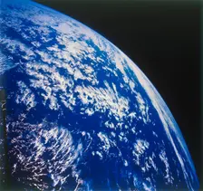 Earth from space - the Indian Ocean off Australia seen from Gemini 11, September 1966. Creator: NASA
