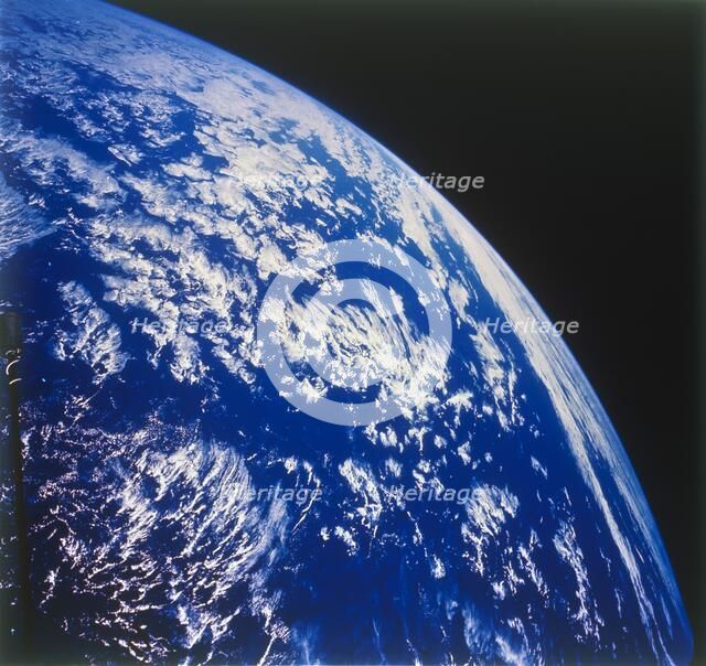 Earth from space - the Indian Ocean off Australia seen from Gemini 11, September 1966. Creator: NASA.