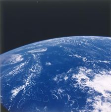 Earth from space - the Indian Ocean, c1980s. Creator: NASA
