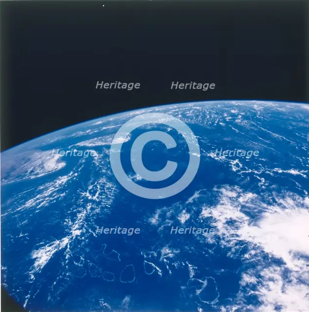 Earth from space - the Indian Ocean, c1980s.  Creator: NASA.
