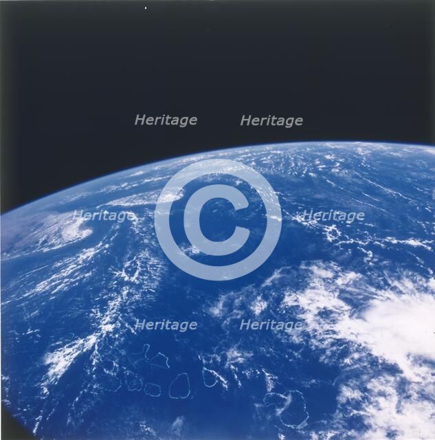 Earth from space - the Indian Ocean, c1980s.  Creator: NASA.