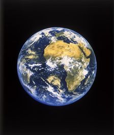 Earth from space - Africa and the Atlantic Ocean, c1980s. Creator: NASA