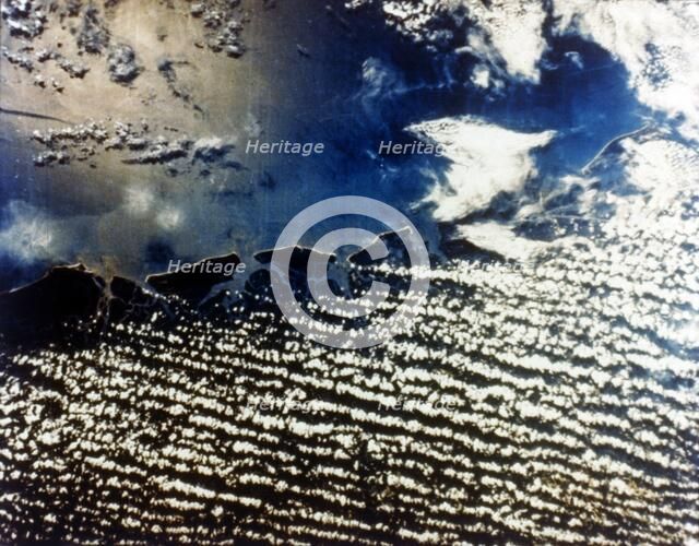 Earth from space - east coast of the USA, c1980s. Creator: NASA.