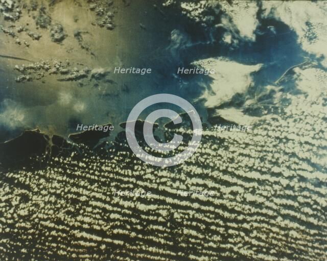 Earth from space - east coast of the USA, c1980s. Creator: NASA.