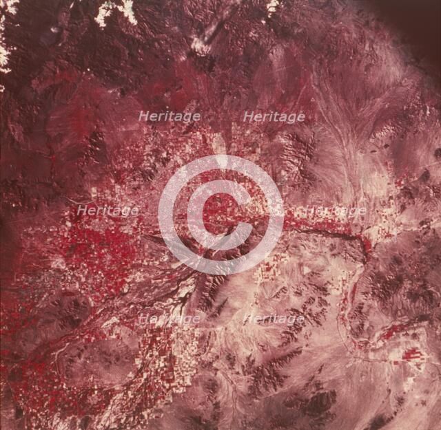 Earth from space - Phoenix, Arizona, USA, c1980s. Creator: NASA.