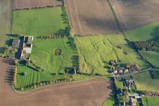 Earthwork remains of a possible Medieval shrunken village, Rise, East Riding of Yorkshire, 2023 Creator: Robyn Andrews