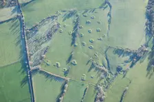 Earthwork remains of medieval or post-medieval mining, near Sleagill, Cumbria, 2013. Creator: Historic England Staff Photographer