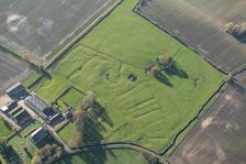 Earthwork remains of Swine Cistercian nunnery, East Riding of Yorkshire, 2023. Creator: Robyn Andrews