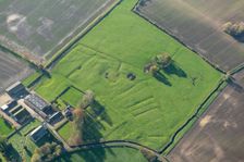 Earthwork remains of Swine Cistercian nunnery, East Riding of Yorkshire, 2023. Creator: Robyn Andrews