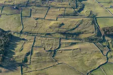 Earthwork remains, Outgang Hill, North Yorkshire, 2024. Creator: Robyn Andrews