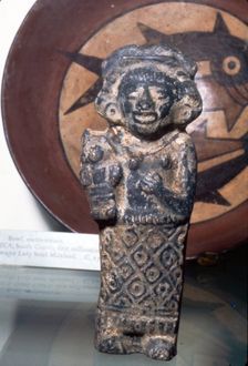 Earthenware Figure, Late Aztec, Mexico, 15th or 16th century