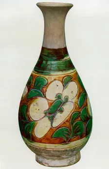 Earthenware vase, Chinese, Tang dynasty, 618-907 (1925)