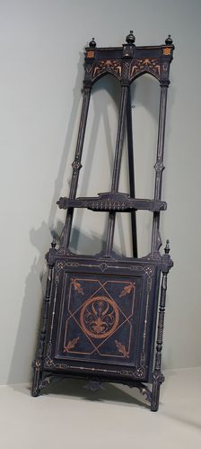Easel, 1870/80. Creator: Unknown