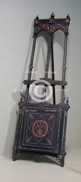 Easel, 1870/80. Creator: Unknown.