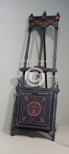 Easel, 1870/80. Creator: Unknown.