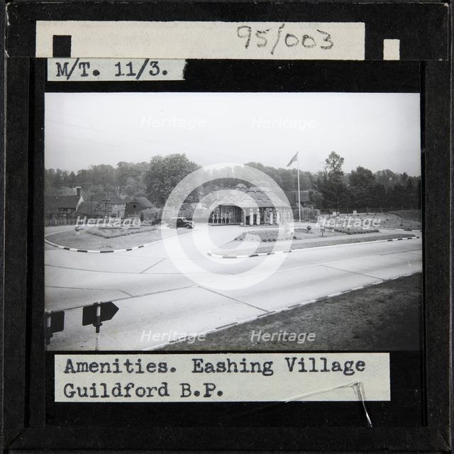 Eashing Petrol Station, Lower Eashing, Shackleford, Guildford, Surrey, 1930s. Creator: Unknown.