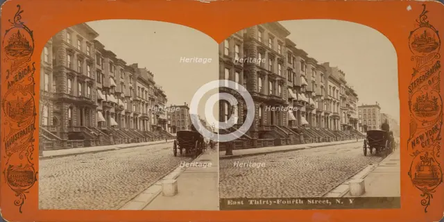East 34th Street, N.Y., c1850-1930. Creator: Unknown.