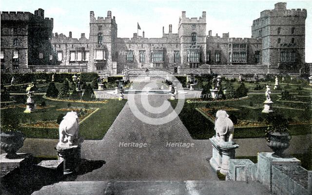 East Terrace, Windsor Castle, Berkshire, 20th Century. Artist: Unknown