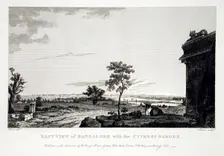 East View of Bangalore with the Cypress Garden, 1794. Creator: Robert Home