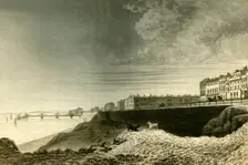 East View of Brighton from Kemp Town 1835. Creator: Dean Wolstenholme