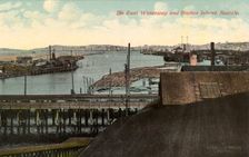 East Waterway and Harbor Island, Seattle, Washington, USA, 1911