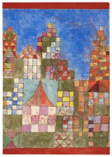 East-West Buildings, 1928. Creator: Klee, Paul (1879-1940)
