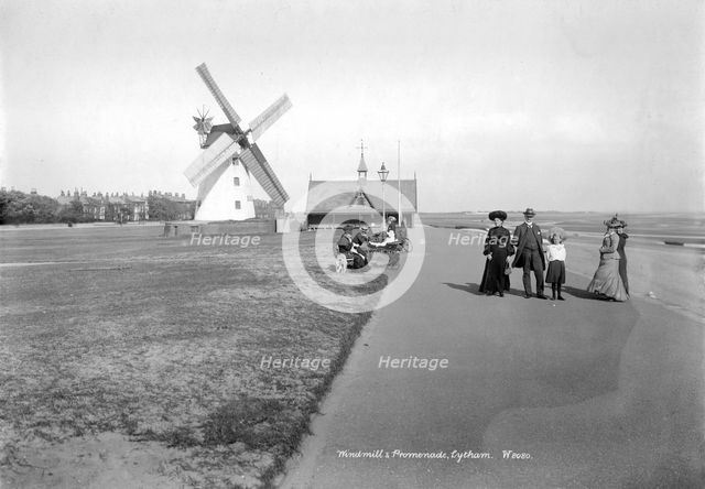 East Beach, Lytham St Anne's, Lancashire, 1890-1910. Artist: Unknown