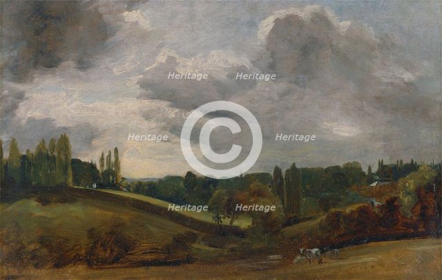East Bergholt, ca. 1813. Creator: John Constable.