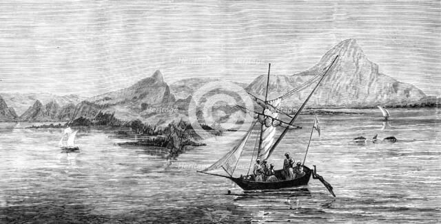 East Coast and Islands of the Straits of Sunda, with Anjer, a port of Java, 1883. Creator: Unknown.