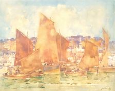 East Coast Harbour, c1890s. Creator: James Watterson Herald
