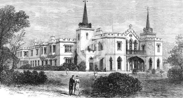 East Cliff Villa, Ramsgate, the residence of Sir Moses Montefiore, 1883. Creator: Unknown.