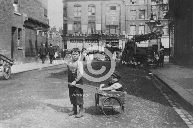 East End children, London, c1900. Creator: Unknown.