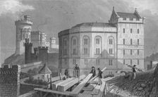 East End of the Bridewell, and Jail Governor's House, Edinburgh 1829. Artist: William Tombleson