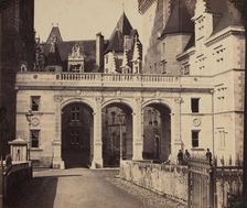 East Entrance, Château de Pau, between 1864 and 1900. Creator: M. Pacault