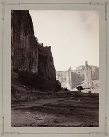 East Fork, de Chelly River, Arizona, 1879-1881. Creator: John K. Hillers (American, 1843-1925)