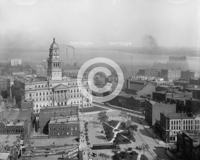 East from Majestic Building, Detroit, Mich., between 1902 and 1910. Creator: Unknown.