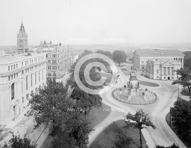 East from Hotel Richmond, Richmond, Va., c.between 1910 and 1920. Creator: Unknown.