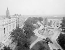 East from Hotel Richmond, Richmond, Va., c.between 1910 and 1920. Creator: Unknown