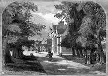 East front and principal entrance, Sandringham, Norfolk, 1887