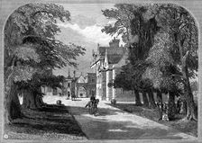 East front and principal entrance, Sandringham, Norfolk, 1887
