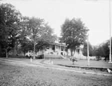 East front, Marion Hotel, on Lake George, N.Y., between 1900 and 1910. Creator: Unknown