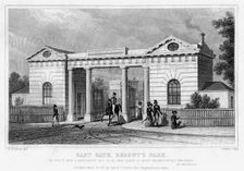 East Gate, Regent's Park, London, 1827.Artist: Thomas Barber