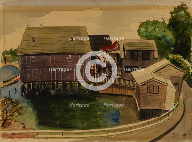 East Gloucester #1, n.d. Creator: Muriel Walcoff.
