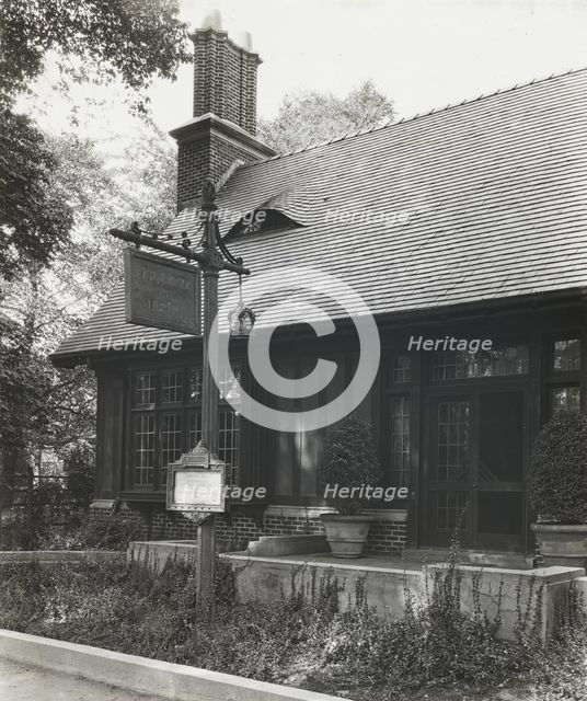 East Hampton Free Library, 159 Main Street, East Hampton, New York, c1915. Creator: Frances Benjamin Johnston.