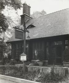 East Hampton Free Library, 159 Main Street, East Hampton, New York, c1915. Creator: Frances Benjamin Johnston