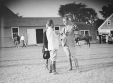 East Hampton hunt, 1933 Sept. Creator: Arnold Genthe