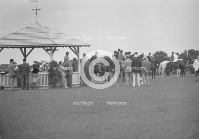 East Hampton horse show, 1933. Creator: Arnold Genthe.
