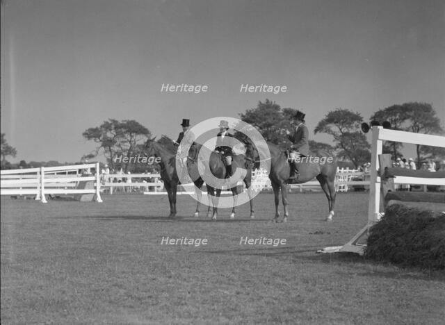 East Hampton horse show, 1933. Creator: Arnold Genthe.