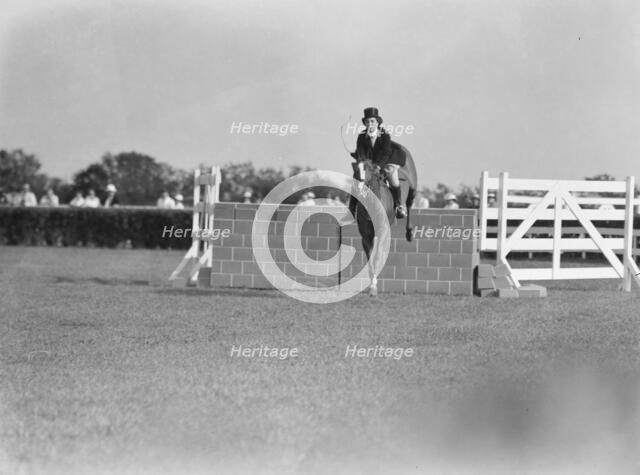 East Hampton horse show, 1934. Creator: Arnold Genthe.