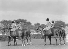 East Hampton horse show, 1934. Creator: Arnold Genthe